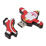 Christmas Santa Claus USB 2.0 Memory Stick Flash Pen Drive U Disk 16GB