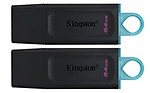 Kingston DataTraveler Exodia 64GB USB 3.2 Flash Drive - 2 Pack DTX/64GB-2P