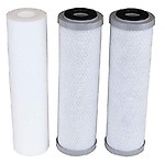 RRPURE 2 Carbon Filter + Spun Filter 10 Inch for Water Purifier