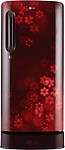 LG 190 L Direct Cool Single Door 3 Star Refrigerator (Scarlet Quartz, GL-D201ASQD)