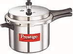 Prestige Popular Stainless Steel Pressure Cooker, 5 Litres