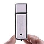 FREDI HD PLUS Spy USB Voice Recorder with 8GB Flash Drive-for Windows and Mac