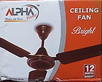 ceiling fan (one year warranty) ALPHA BRIGHT COPPER MOTOR