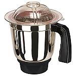 Goldwinner Eco Stainless Steel Mixer Dry Jar|Standard Mixer Jar|Kitchen Tools|Mixer Grinder Dry jar with lid 750 ML (Steel)