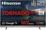 Hisense 139 cm (55 inches) Tornado 2.0 Series 4K Ultra HD Smart LED Google TV 55A7H