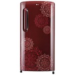 LG 215 L 5 Star Direct-Cool Inverter Single Door Refrigerator (GL-B221ARRZ, Ruby RegaL Smart Connect & Moist 'N' Fresh)