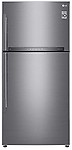 LG 630 L 3 Star Inverter Frost-Free Double Door Refrigerator (GR-H812HLHQ)