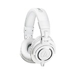 Audio-Technica ATH-M50xWH Professional Studio Monitor Headphones