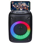 Zoook Music Blaster tooth Party Speaker 14 watts Karaoke/USB/TF/AUX/Mic Input/RGB Lights/tooth 5.0/Top Control Panel