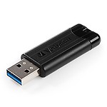 Verbatim 128GB USB 3.0 Pinstripe Retractable USB Flash Drive
