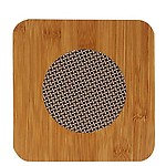 EASY SHOPE RGKJAS Wooden Coasters or Pan Pot Holder Heat Insulation Pad ( 17 X 17 cm)