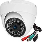 Ridhi Sidhi Solutions HD 720P Dome CCTV Security Camera with Night Vision