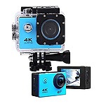 Texton Waterproof WiFi 16MP Full HD WiFi Sports Action Camera 170Wide FOV 30M Waterproof Camcorder Sports Camera for Vlogging