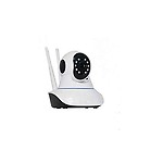 Night Vision Wireless WiFi IP Camera with 2 Way Audio and Upto 64GB SD Card Support by Superdaze