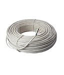 TouchTec 3+1 Copper &amp; Alloy Cable for CCTV - White