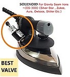 Best Metal Black Solenoid Valve for ES-300 Gravity Feed Steam Iron (Compatible)