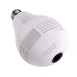 AGPtek Imported from Koria WiFi IP 960p Bulb Camera for Home,OffShop Supports in iOS & Android.Remote Monitoring from Any Where