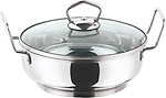 Vinod Cookware 3.4 Litres Induction friendly Stainless Steel Kadai