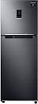 SAMSUNG 314 l Frost Free Double Door 2 Star Convertible Refrigerator  (LUXE RT34A4622BX/HL)