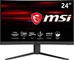 MSI 23.6 inch Curved Full HD VA Panel Gaming Monitor (Optix G24C4)  (AMD)