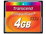 Transcend Compact Flash 4 GB Memory Card