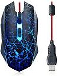TechGuy4u Finger USB Wired LED Gaming Mouse, Silent Mice Wired Optical Gaming Mouse  (USB 2.0)