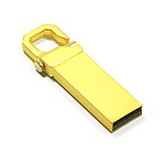 Print My Gift 8GB USB 2.0 Interface, Plug and Play, Durable Solid Metal Casing Golden Hook Pendrive