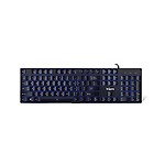 FINGERS Gleaming Lit Wired Backlit Keyboard Spill Resistant | 3 Levels of Brightness | Works Well