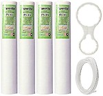RRPURE 10 Inch Spun Filter Candle + Dolphin Tap + 3 Meter RO Pipe 1/4" & Spanner Key For Water Purifier