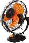 HM Powerful High 3 Speed Motor Air Wall Cum Table Fan -12 Inch Size (300 MM ) Plastic ABS Body 