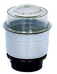 BLECK Leger Chutney Attachment Stainless Steel Jar for Dry Grinding Spices Dals Roasted Coffee Suitable for All mg