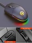 GAZE Wired Gaming Mouse 1600DPI USB Wired RGB Game Mouse for Laptop PC Computer Wired Optical Gaming Mouse  (USB 2.0)