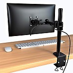 Rife Height Adjustable LCD Computer Stands (Heavy Duty Arm Support 10 kg Monitor for Fit 17 to 32 Inch Screens)