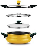 Pigeon All in One Yellow Super Cooker 5 Liter 5 Pressure Cooker