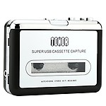 Microware USB Cassette-to-MP3 Converter Capture, Actpe Audio Super USB Portable Cassette/ Tape to PC MP3 Switcher Converter