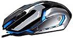 UP16 Gaming Backlit Illuminated 6 Buttons Silent Mouse Wired Optical Gaming Mouse  (USB 2.0)