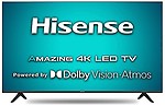Hisense 146 cm (58 inches) 4K Ultra HD Smart Certified Android LED TV 58A71F (2020 Model)