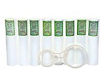 RRPURE 10 Inch Spun Filter Candle (PACK 8) For Ro Water Purifier