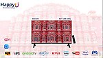 HAPPYU 80 cm (32 Inches) HD Ready Smart Android LED TV HA32S