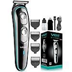 VGR V-055 Professional Cordless Rechargeable Beard Trimmer Clippers for Men