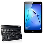 Huawei MediaPad T3 8.0 Keyboard, BoxWave [SlimKeys bluetooth Keyboard] Portable Keyboard