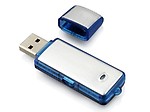 Dealheroes USB Voice Recorder - Discreet 2GB Flash Drive 8 Hour Digital Recorder