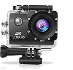 Royalteck ActionCamera 4k 16MP WiFi 30M Waterproof Action Camera (Sports Camera)