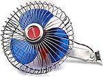 IMPORTED GENUINE QUALITY DC OSCILLATING HIGH SPEED ROUND AUTOMOTIVE DESK FAN 6 inches 12 Volt DC