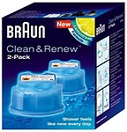 Braun Clean & Renew 2 Cartridges 5.7 oz each