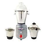 KIING 2.5 HP Mixer Grinder 2000 watt with 3 stainless steel (4 Ltr for wet and 2 Ltr for dry grinding 1 ltr for chutney)