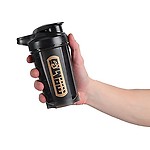 Mantis Gym Shaker Bottle 500 ml, Ideal for Protein Shakes and Pre Workout 100% Leak Proof and Food Grade and BPA
