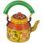 Kaushalam Hand Painted Teakettle - "Enchanting"Weight: 500grams