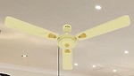 TVS GREEN BLDC Deluxe Remote Type High Speed Premium Decorative Ceiling Fan | Ivory| Power Consumption 35 Watt