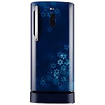 LG 204 L 4 Star Direct-Cool Inverter Single Door Refrigerator (??GL-D211CBQY, Quartz, Base stand with drawer)